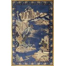 Early 20th Century Chinese Peking Scenic Carpet